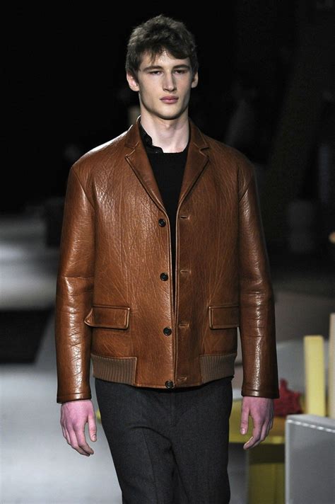 prada leather jacker|Prada leather jacket men's.